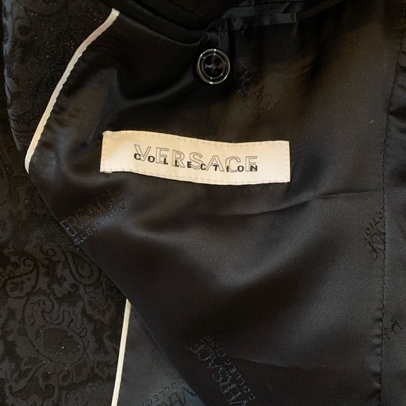 Versace Collection Paisley Blazer - Picture 8 of 8